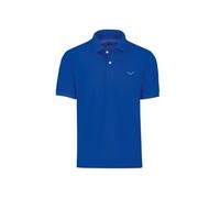 Trigema Herren Regular Fit Poloshirt Polo - Shirt Deluxe Piqué 627601, Einfarbig, Gr. Small, Blau (royal 049)