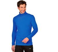 Trigema Herren Rollkragen Langarmshirt 602010, Blau (electric blue 048), Large