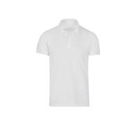 Poloshirt TRIGEMA "TRIGEMA Slim Fit aus DELUXE-Piqué" Gr. M, weiß Herren Shirts (96260939-M) weiß