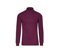 Rollkragenshirt TRIGEMA "TRIGEMA Langarm Ski- und Sport-Rollkragenpullover" Gr. XXL, grau (anthrazit, melange) Herren Shirts (33424906-XXL) anthrazit, melange