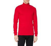 Trigema Herren Sportrollkragenpullover 685010 , Rot (kirsch), Medium