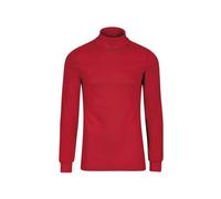 Trigema Herren Sportrollkragenpullover 685010 , Rot (kirsch), Medium