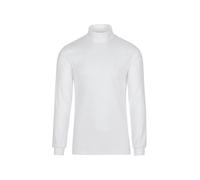 Rollkragenshirt TRIGEMA "TRIGEMA Langarm Ski- und Sport-Rollkragenpullover" Gr. L, weiß Herren Shirts (71874060-L) weiß
