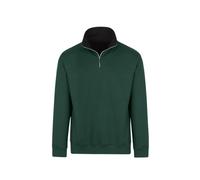 Trigema Herren Sweatshirt mit Reißverschluss
