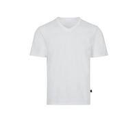 Trigema Herren T-Shirt 637203, Gr. Small, Weiß (weiss 001)