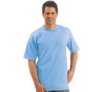Trigema Herren T-Shirt aus Baumwolle 637202, Horizont, M