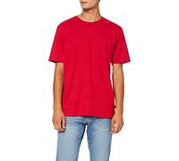 Trigema Herren T-Shirt aus Baumwolle 637202, Kirsch, L