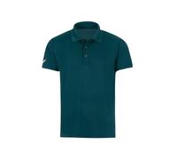 Poloshirt TRIGEMA "TRIGEMA Klassisches Poloshirt COOLMAX", Herren, Gr. 3XL, saphir, Trikot, 100% Polyester (recycelt), lang, ohne Ausschnitt, Shirts (71339213-XXXL) saphir
