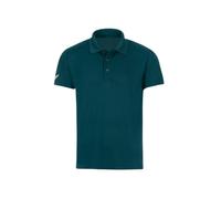 Poloshirt TRIGEMA "TRIGEMA Klassisches Poloshirt COOLMAX", Damen, Gr. XXL, saphir, Trikot, 100% Polyester (recycelt), lang, ohne Ausschnitt, Shirts (83443008-XXL) saphir