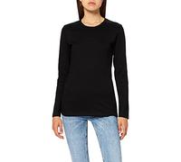 Trigema Damen Trigema langærmet skjorte til kvinder 502501 Langarmshirt, Schwarz, M EU