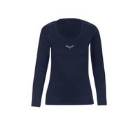 Trigema Langarmshirt mit Kristallsteinen