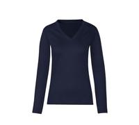 TRIGEMA Damen 5028031 Langarmshirt, Navy, L