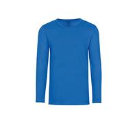 Trigema Mädchen Langarmshirt 202501, Blau (electric blue 048), 128