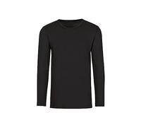 Trigema Mädchen Langarmshirt 202501, Schwarz (schwarz 008), 152