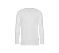 Trigema Mädchen Langarmshirt 202501, Weiß (weiss 001), 152