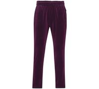 Trigema Nicki Hose mit praktischen Eingrifftaschen Aubergine M