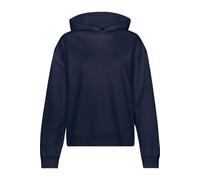 TRIGEMA Oversize Fit Kapuzen Sweatshirt dunkelblau, Einfarbig