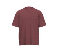 TRIGEMA Oversize Fit T-Shirt Rundhals braun, Einfarbig