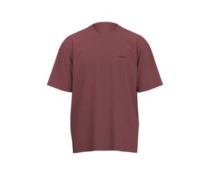 TRIGEMA Oversize Fit T-Shirt Rundhals braun, Einfarbig