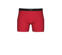 Boxer TRIGEMA "TRIGEMA Pants mit praktischem Gummibund", Herren, Gr. S, 1 Stk., kirsch, 95% Baumwolle, 5% Elasthan, Unterhosen (17017230-S) kirsch