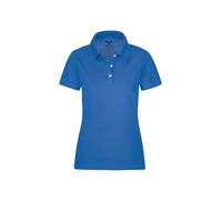 Poloshirt TRIGEMA "TRIGEMA Poloshirt", Damen, Gr. M, electric, blau, 100% Baumwolle, Basic, Shirts (47059329-M) electric, blau