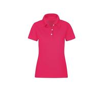 Poloshirt TRIGEMA "TRIGEMA Poloshirt", Damen, Gr. XL, orange (koralle), 100% Baumwolle, Basic, Shirts (90143741-XL) koralle