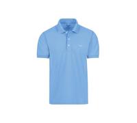 Poloshirt TRIGEMA "TRIGEMA Poloshirt in Piqué-Qualität", Damen, Gr. 5XL, blau (horizont), 100% Baumwolle, Basic, Shirts (95794417-5XL) horizont