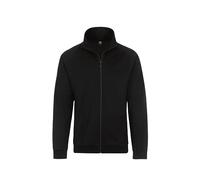 Sweatjacke TRIGEMA "TRIGEMA Raglanjacke aus Sweat-Qualität" Gr. S, schwarz Herren Sweatjacken (97906054-S) schwarz