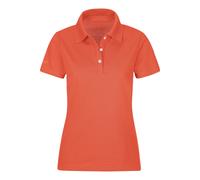 TRIGEMA Regular Fit Damen Poloshirt peach, Einfarbig