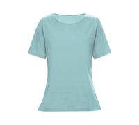 TRIGEMA Regular Fit Damen T-Shirt grün, Einfarbig