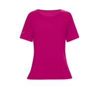 TRIGEMA Regular Fit T-Shirt Rundhals magenta, Einfarbig
