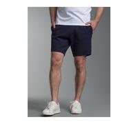 TRIGEMA Relaxed Fit Kurze Hose dunkelblau, Einfarbig