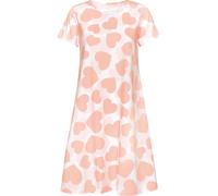 TRIGEMA Relaxed Fit Nachthemd weiss, Bedruckt