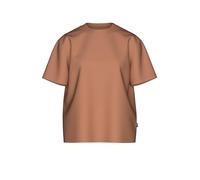 T-Shirt TRIGEMA "TRIGEMA Relaxed Fit T-Shirt", Damen, Gr. L, braun (haselnuss), 100% Baumwolle, Basic, Shirts T-Shirt (71310566-L) haselnuss
