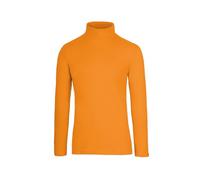 Rollkragenshirt TRIGEMA "TRIGEMA Rollkragenshirt", Damen, Gr. XXL, curry, 95% Baumwolle, 5% Elastan, Basic, Shirts (36427201-XXL) curry