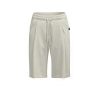Bermudas TRIGEMA "TRIGEMA Shorts in Piqué-Qualität mit modischen Falten", Damen, Gr. XL, Normalgrößen, beige (natur), Piqué, 100% Baumwolle, Basic, Hosen Bermudas (25637344-XL) natur