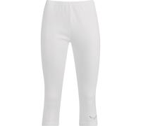 TRIGEMA Slim Fit Damen Hose weiss, Einfarbig