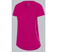 TRIGEMA Slim Fit Damen T-Shirt rot, Einfarbig