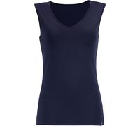 TRIGEMA Slim Fit Damen Tank-Top navy, Einfarbig