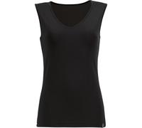 TRIGEMA Slim Fit Damen Tank-Top schwarz, Einfarbig