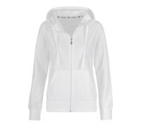 TRIGEMA Slim Fit Jacke weiss, Einfarbig