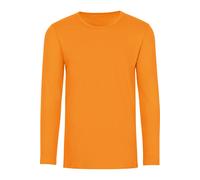 TRIGEMA Slim Fit Longsleeve curry, Einfarbig