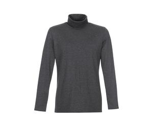 TRIGEMA Slim Fit Rollkragenshirt anthrazit, Einfarbig