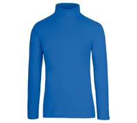 TRIGEMA Slim Fit Rollkragenshirt Electric-Blue, Einfarbig