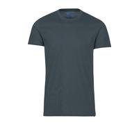 TRIGEMA Slim Fit T-Shirt Rundhals anthrazit, Einfarbig