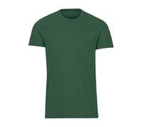 TRIGEMA Slim Fit T-Shirt Rundhals efeu, Einfarbig