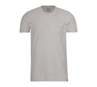 TRIGEMA Slim Fit T-Shirt Rundhals grau, Einfarbig