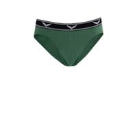 Slip TRIGEMA "TRIGEMA Sportslip im Doppelpack", Herren, Gr. XXXL, grün (efeu), 95% Baumwolle, 5% Elastan, Unterhosen (99579240-XXXL) efeu