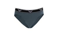 Slip TRIGEMA "TRIGEMA Sportslip im Doppelpack" Gr. XXL, grau (anthrazit), Herren, 95% Baumwolle, 5% Elastan, Unterhosen (72047733-XXL) anthrazit