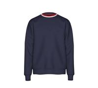Trigema Sweatshirt mit 3D-Logo-Prägung